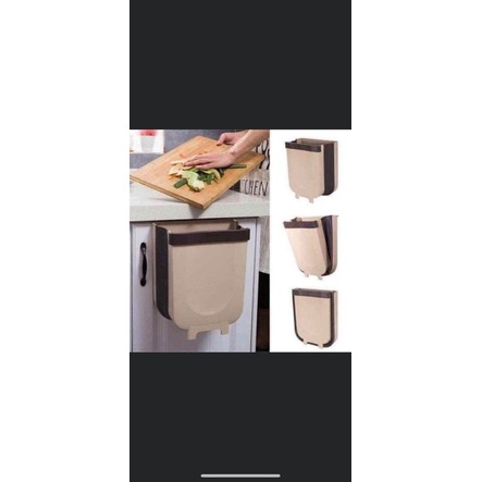 THÙNG RÁC CÀI TỦ BẾP GẤP GỌN THÔNG MINH