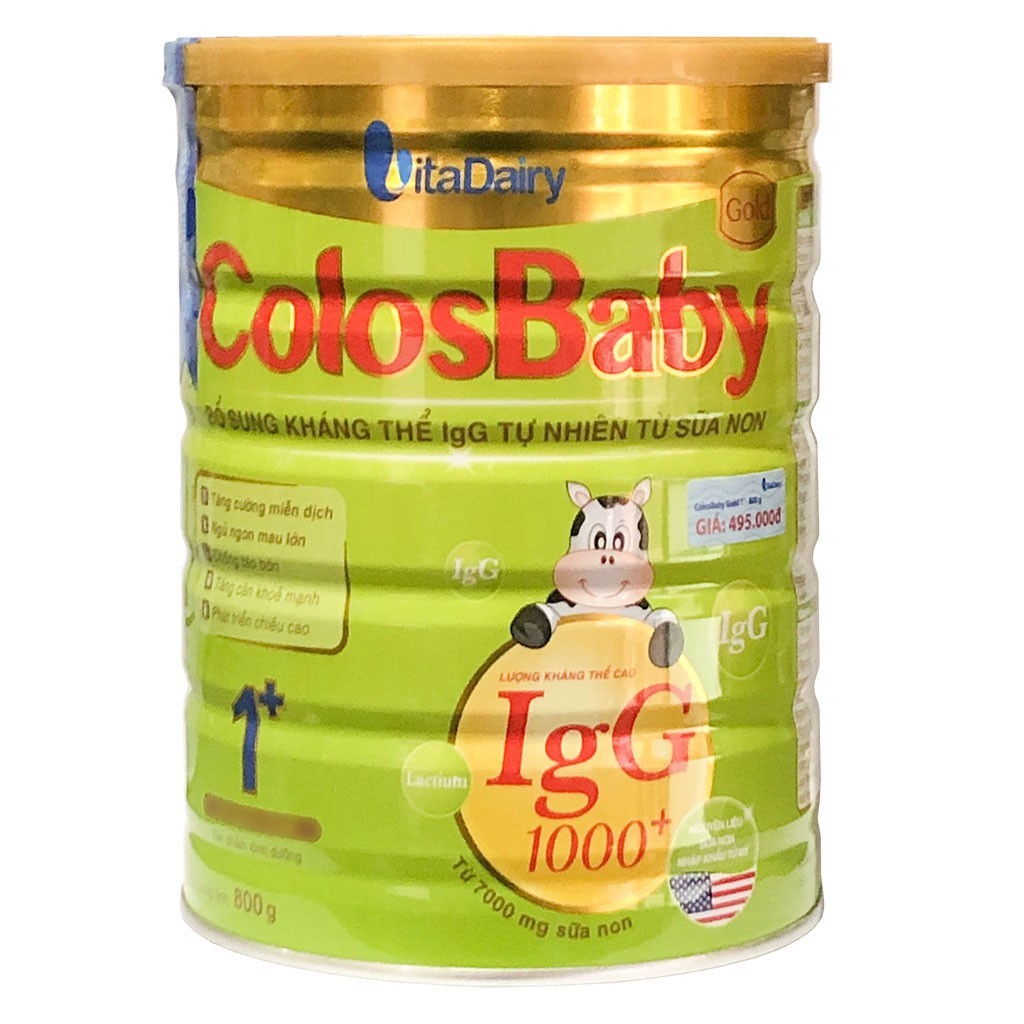 [CHÍNH HÃNG] Sữa ColosBaby Gold 1+ hộp 800g