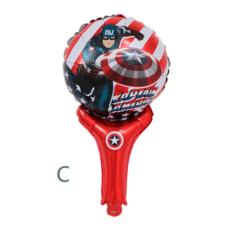 1 Bong Bóng Hình Khiên Captain America Trang Trí Tiệc Cho Bé