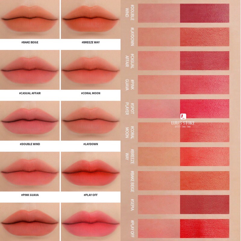 Son 3.C.E Blur Water Tint | BigBuy360 - bigbuy360.vn