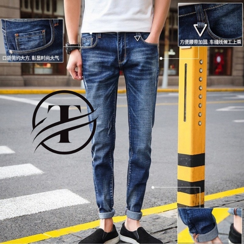 Quần Jean Nam QJ07 Xước Nhẹ Trẻ Trung Năng Động Cam Kết Chất Lượng Cao | BigBuy360 - bigbuy360.vn