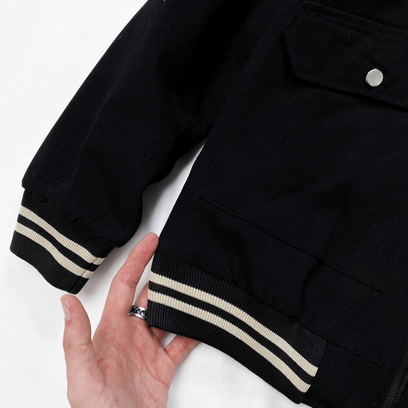 Áo khoác bomber bóng chày System, áo jacket lót bông 2 lớp nam nữ unisex ,MSW Town | BigBuy360 - bigbuy360.vn