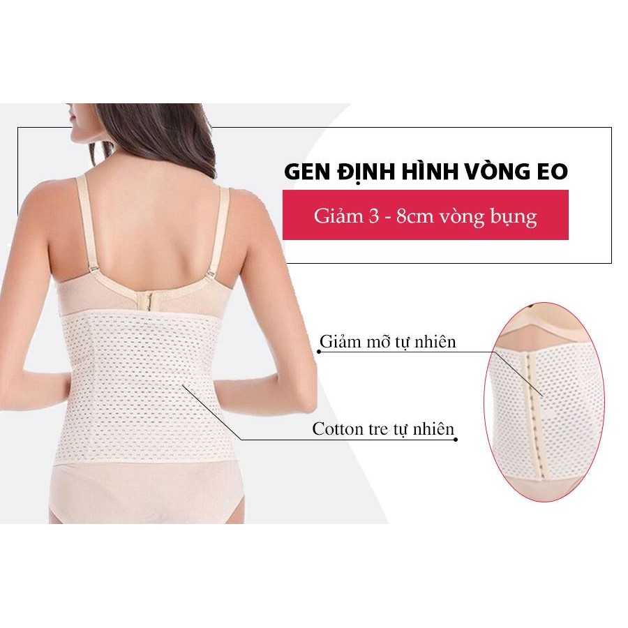 Gen nịt bụng Nova Cotton tre Nhật Bản