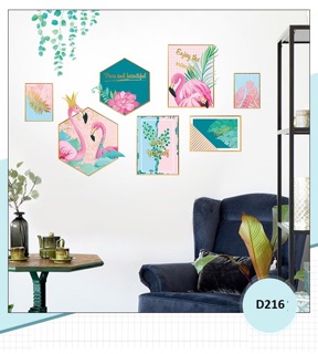 Decal khung hạc phong cách mới