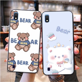 ốp lưng điện thoại Samsung A10 / M10 bộ hình gấu nâu chibi vô cùng đáng yêu