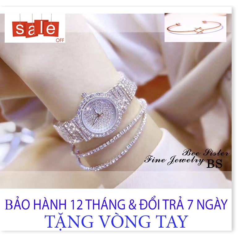 [Ở ĐÂU RẺ HƠN SHOP HOÀN TIỀN] Đồng hồ nữ Beesister BS M1 [TẶNG VÒNG TAY]