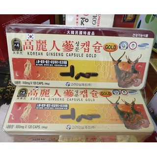 Viên đạm sâm nhung hươu hàn quốc