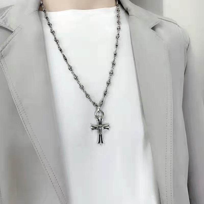 Dây chuyền Necklace Chrome Heart TKSGOD FW22 ( Full Tag, mac,... )