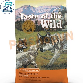 Thức Ăn Cho Chó Con Hạt TASTE OF THE WILD HIGH PRAIRIE PUPPY Bao 2Kg Vị Bò Rừng và Nai Nướng