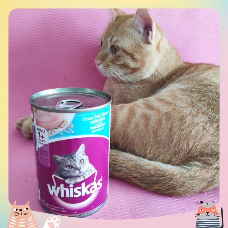 Pate Whiskas cho mèo trưởng thành, thức ăn ướt cho mèo hộp 400g