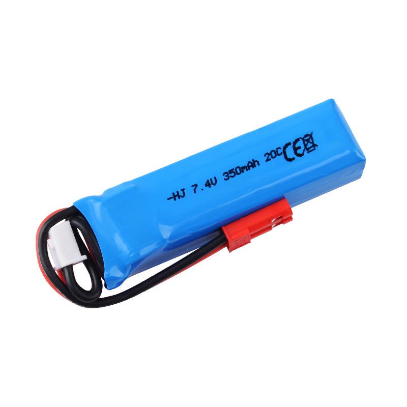 Pin Lipo 2s 350mAh 7.4V 20C - dùng cho FPV, Drone, Heli, Car tỉ lệ nhỏ