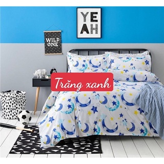 ( free ship ) SÉT POLY NHẬP VACSACE ĐEN Bộ chăn ga gối cotton nhập khẩu
