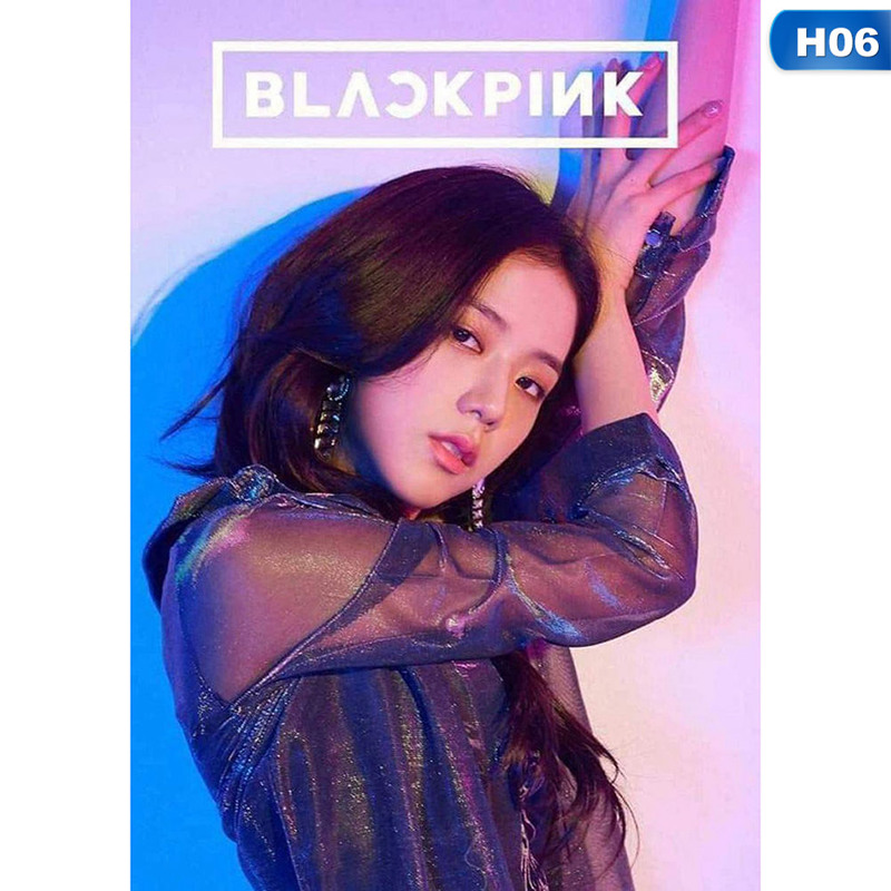 Tmdbyx NEW Poster 2 Mặt Nhóm Nhạc Blackpink In Your Ar K-Pop Blackpink 1st