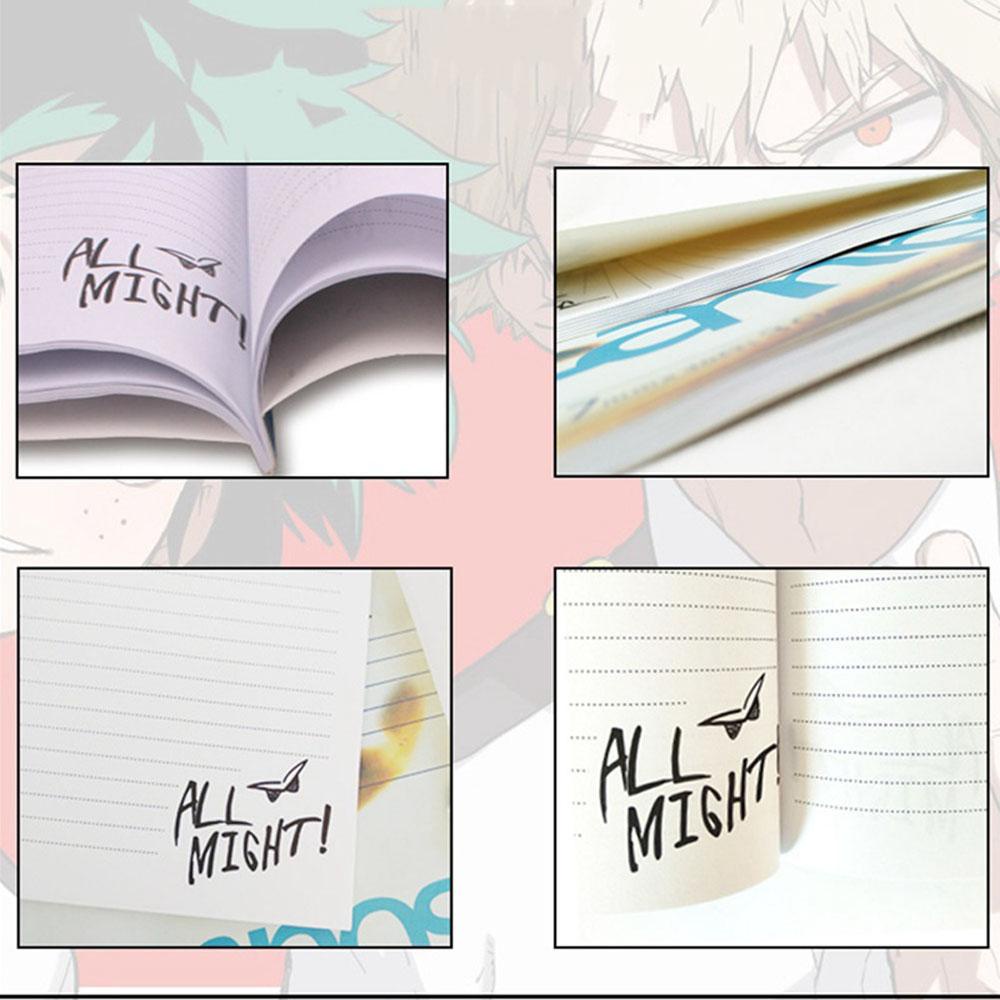 Sổ Tay Bìa Da PU In Hình AUGUSTINA My Hero Academia Độc Đáo