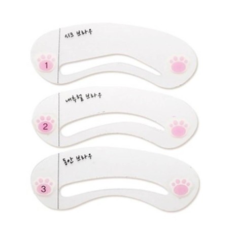 Set 3 khuôn kẻ lông mày