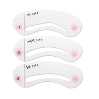 Set 3 khuôn kẻ lông mày