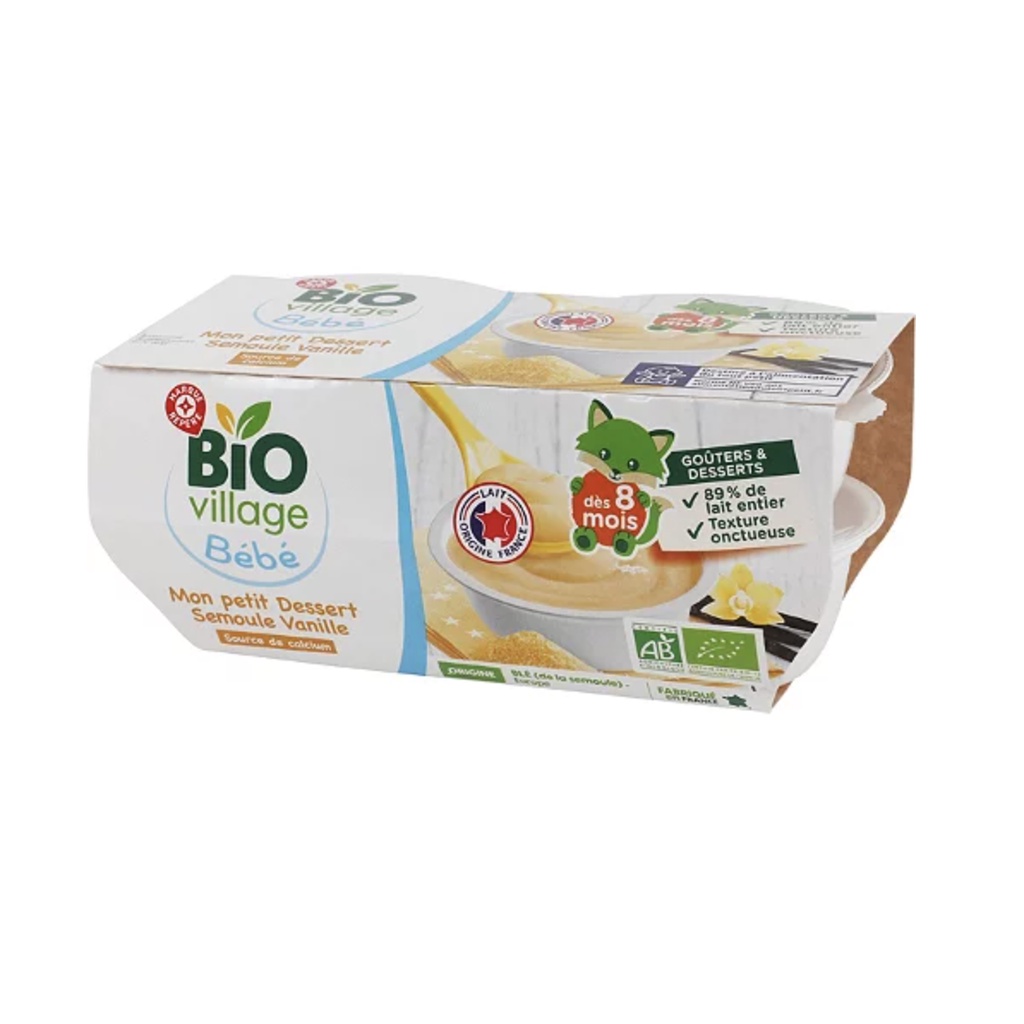 Sữa chua hữu cơ Bio Village cho bé