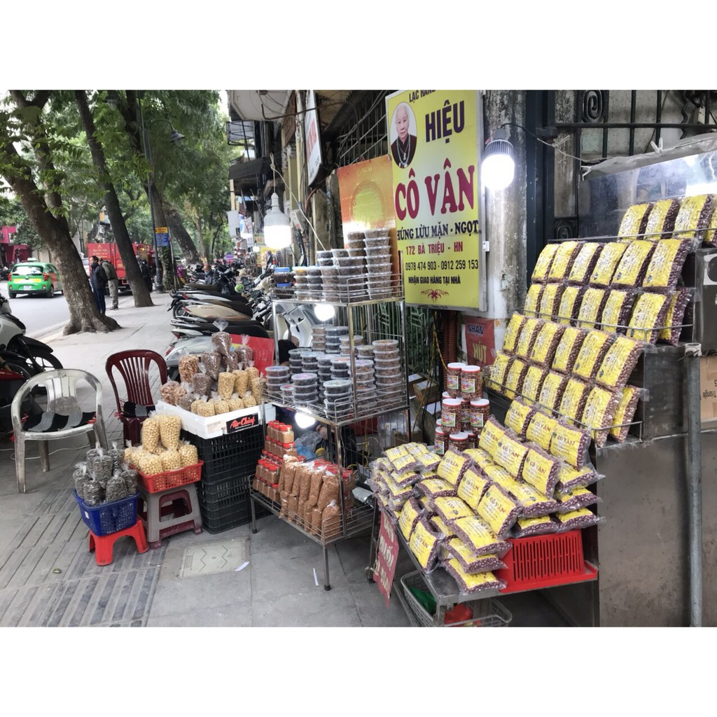 Ô mai Xí muội muối ớt Bà Thu chính hiệu, hộp 190 gam, đặc sản Hà Nội | BigBuy360 - bigbuy360.vn