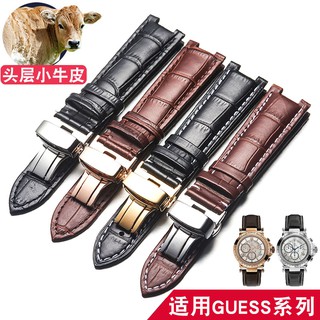 GUESS BUTTERFLY GC Dây Đeo Da Cho Đồng Hồ Đeo Tay 20 22mm