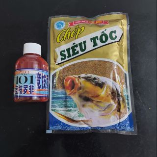 Mồi câu chép tổng hợp 2 trong 1 mồi câu cá tình mùi và chép siêu tốc chép, chắm, trôi rô phi, đã tét và hiệu quà cức cao