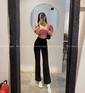 QUẦN LOE 2 KHUY HACK CHÂN DÀI MIÊN MAN