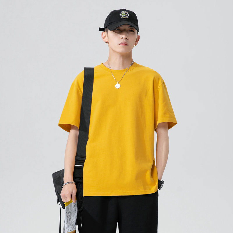 Áo Thun Nam Tay Ngắn Cổ Tròn 100% Cotton