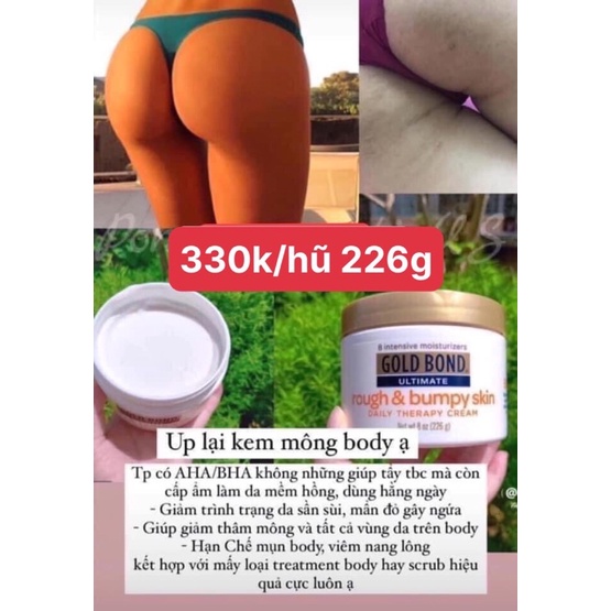 SẴN KEM CỔ KEM MÔNG BOLD BOND