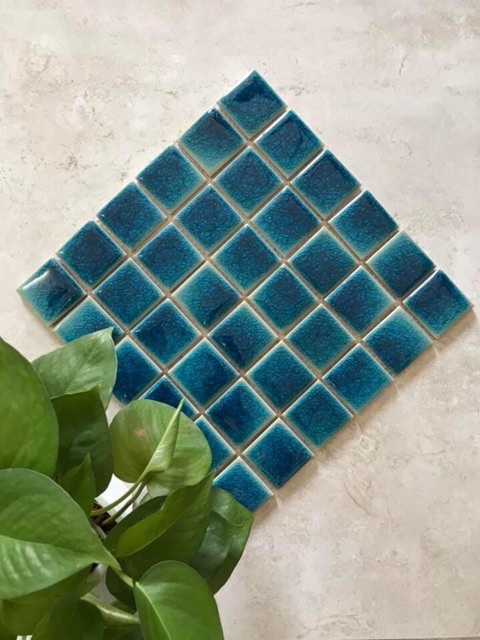 Gạch mosaic men rạn 30x30