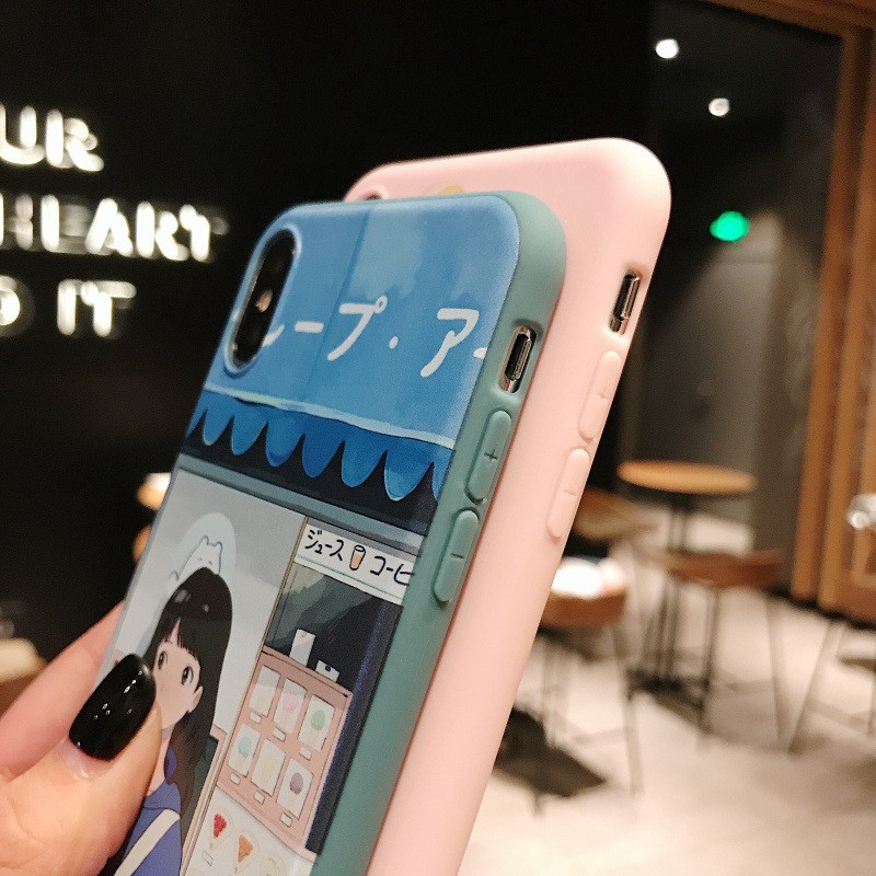 Ốp lưng iphone Kawaii Anime Nhật Bản ip 6 6s 6plus 7 8 plus x xr xs max 11 pro max (a177)