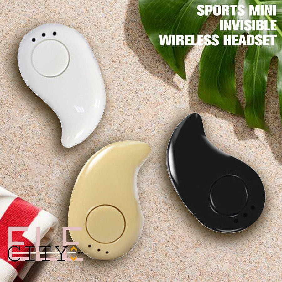 ✨COD✨ Sports Mini Invisible Wireless In-Ear S530 earphones Power Display 50Mah Power display 50mAh effectively resist all kinds of magnetic interference headphone