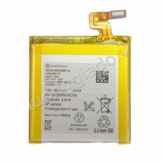 Pin thay xịn Sony xperia ion ( LT28i ) 1850mAh zin - Bảo hành 6 tháng / MuaLeGiaRe