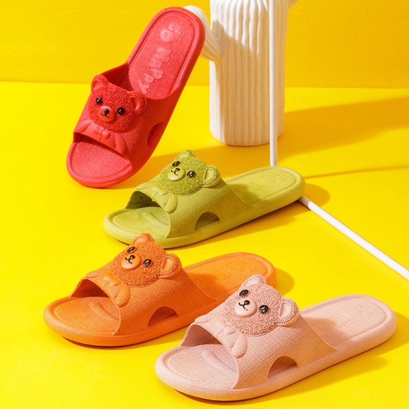 Dép cao su non gấu siêu êm chân