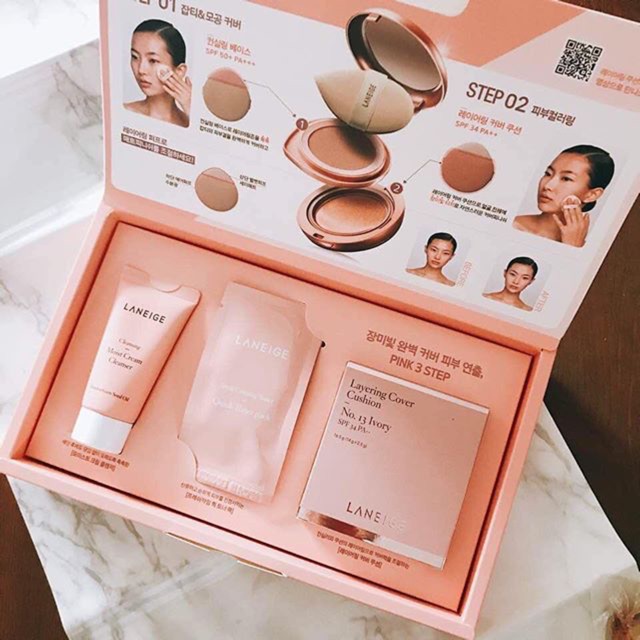 Phấn nước che phủ 2 trong 1 Layering Cover Cushion SPF34 PA++