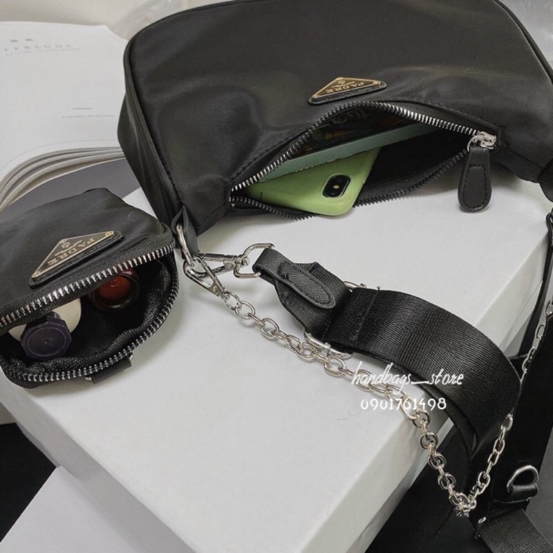 Túi Xách Nữ Đeo Chéo PLADA Kèm Ví Nhỏ Hot Trend TX689