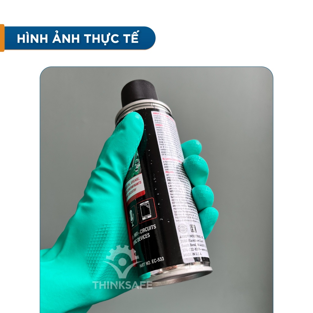 Găng tay cao su Nastah NF1513 nitrile chống hóa chất, chống axit, dầu nhớt chất tẩy rửa Bao tay chống dầu - THINKSAFE