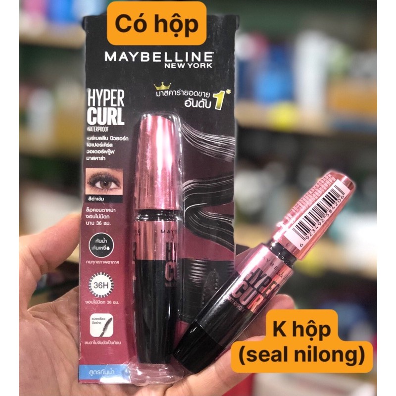 Mascara Dài Mi và Cong Mi #Maybelline New York hyper 𝐂𝐮𝐫𝐥 𝐖𝐚𝐭𝐞𝐫𝐩𝐫𝐨𝐨𝐟