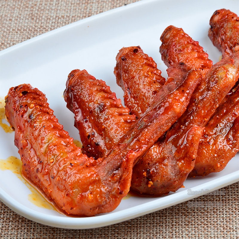 Set các món đồ ăn vặt lạp xưởng, cổ vịt, chân vịt, đùi vịt... - SNACKSEEKER - Đồ ăn vặt Trung Quốc