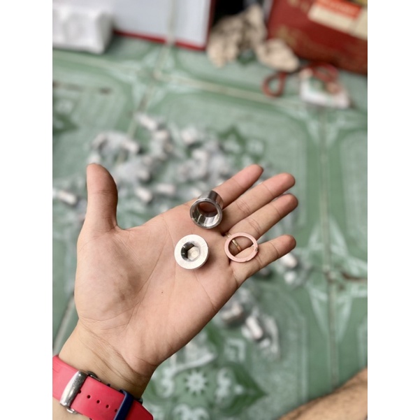 Ốc Inox cảm biến Senso Oxy AFR hàn cổ pô cho xe canh dyno