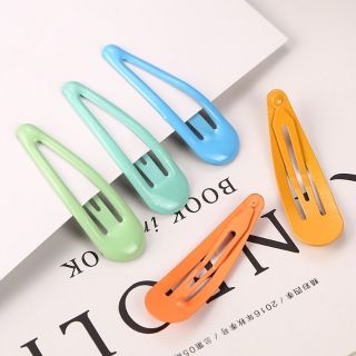 Set 5 Kẹp tóc nữ giọt nước nhiều màu