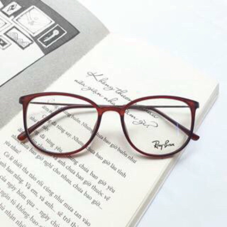 Gọng kính cận nam nữ TAMANHEYEWEAR càng kim loại dáng mảnh siêu nhẹ ( nhận cắt mắt cận theo yêu cầu)