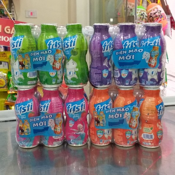 Sữa fristi táo/cam/nho/dâu 6chai
