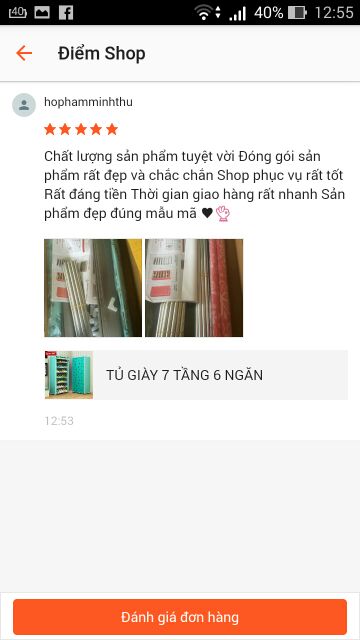 Tủ giày dép 7 tầng 6 ngăn bọc vải họa tiết hoa văn cao cấp giá rẻ / Kệ đa năng, giá để giày dép khung inox 7 tầng