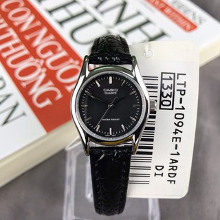 Đồng hồ nữ casio 💖freeship💖đồng hồ casio ltp-1094e-1ardf chính hãng dây da