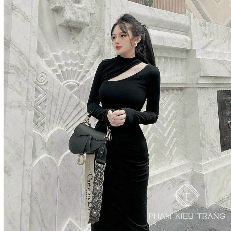 Váy Body Dáng Ôm, Đầm Dáng Ôm Chất Đẹp Thun Co Giãn mới về mặc nên Xinh Đẹp Sang  KH005 01 01