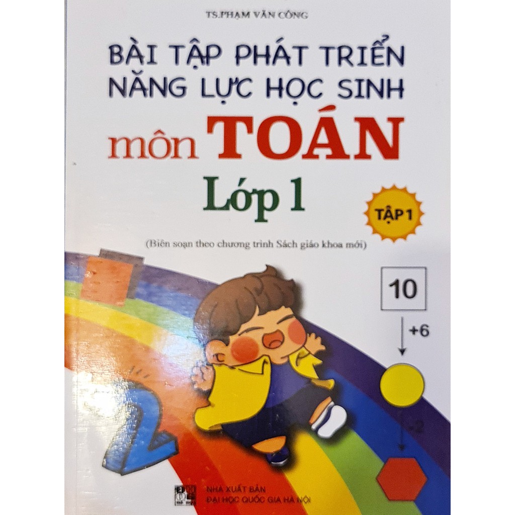 Sách - Bài tập phát triển năng lực học sinh môn toán lớp 1 tập 1 | BigBuy360 - bigbuy360.vn