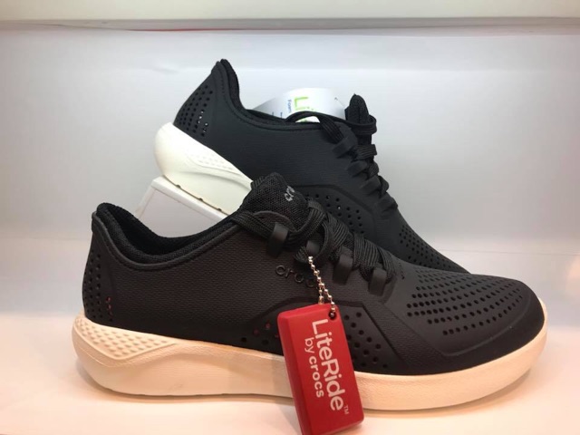 Giày nhựa nam buộc dây literide pacer Croc nhiều màu | BigBuy360 - bigbuy360.vn