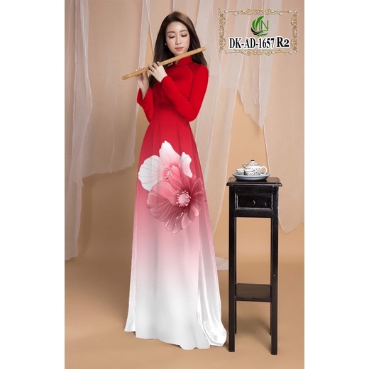Vải áo dài Ombre