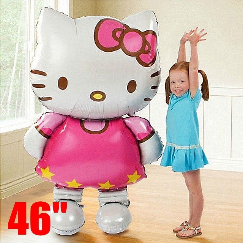 Bong Bóng Bơm Hơi Hình Mickey / Minnie / Doraemon / Kỳ Lân / Móng Vuốt / Stitch / Khủng Long / Sonic / Siêu Anh Hùng Trang Trí Tiệc Sinh Nhật