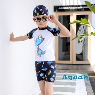 Bộ đồ bơi in hình khủng long cho bé trai
