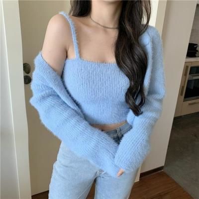 Áo Khoác cardigan Dệt Kim Mềm Mại Thời Trang Cho Nữ
